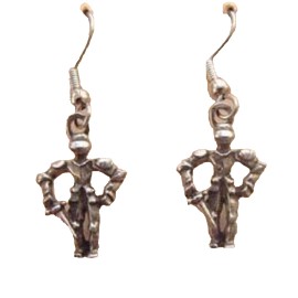 Team-Zebra Funky Earrings & Novelty Jewelry Fairy Tale KNIGHT in ARMOR Funky EARRINGS Prince Charming Princess Charm Jewelry