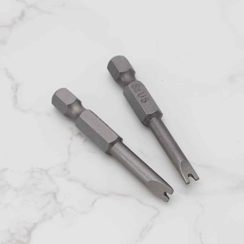SING F LTD 5Pcs U-Shape Magnetic Screwdriver Bit Set U4