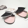 LeCAF Women's Basic Sun Cap All Black LE4C109ABK