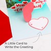 Ribbli Light and Musical Pop Up Card, Anniversary Card, Valentines