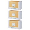 The Face Shop Daily Beauty Tools Silky & Soft Cotton Pads, 80 Sheets, 3 Pieces / 더페이스샵 데일리뷰티툴즈 실키 앤 소프트 화장솜, 80매입, 3개