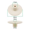 Create idea 5pcs Golf Rubber Pad Holders Golf Ball Rubber