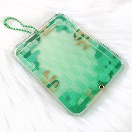 Acrylic Frame [Japanese] [For Trading Card / Aksta] Green