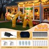 Fayavoo 2 Pcs 5 FT Christmas Inflatables Outdoor Decorations, Funny