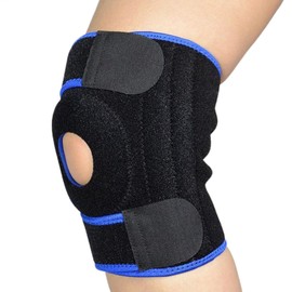 Compression Knee Brace | Knee Protection Shock-Absorbing Brace - Side Stabilizers Included Husband Wife Sports Training Protector Wrap for Camping, Hiking