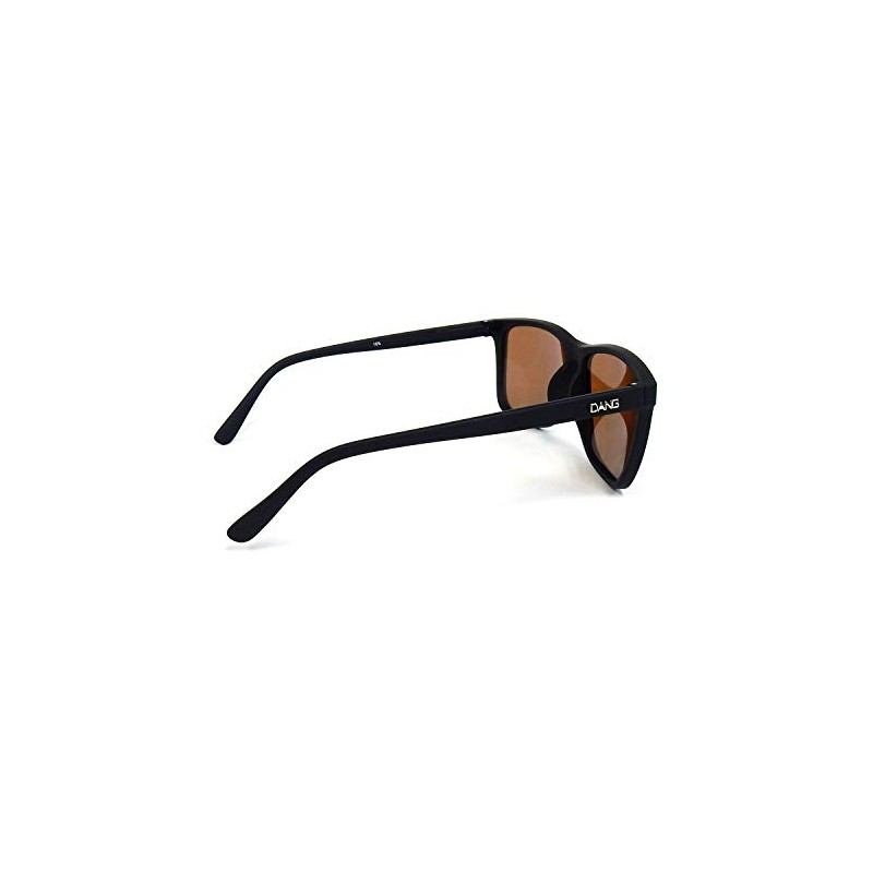 Dan Shadies Recoil BlackSoft/Amber Polarized Sunglasses DANG SHADES