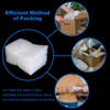 50 Pcs Clear Bubble Pouches Bags, 6”x 8” Thickening Shockproof