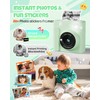 TIATUA Kids Camera Instant Print, 2.4'' Instant Camera for Kids