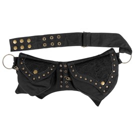 Cotton Fanny Pack for Women Men Thigh Drop Leg Bag Bum Waist Bag Utility Hip Belt Money Bag Womens Travel Outdoors Sports Workout Travelling