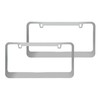 BDK Heavy Duty Rust-Proof Stainless Steel Chrome License Plate Frame