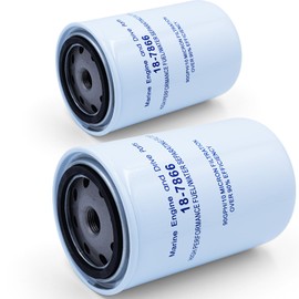 18-7866 Fuel Filter Fuel Water Separating Filter Compatible with Yamaha MAR-10MEL-00-00 & MAR-FUELF-IL-TR, for Mallory 9-37807,for Sierra Marine 18-7866 (2pcs)