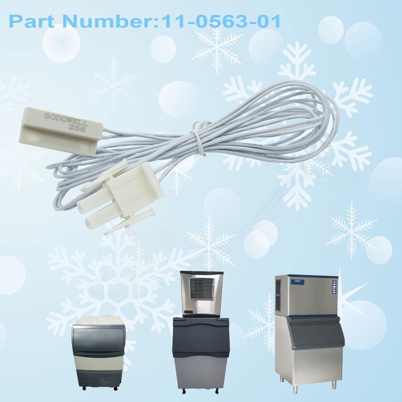 11-0563-01 Curtain Switch for Scotsman Ice Machine, Compatible with C0330、C0322、C0522、C0530,C0630、C0830、C1030、C0322、C0330-A、C0522SW-1,Built-in