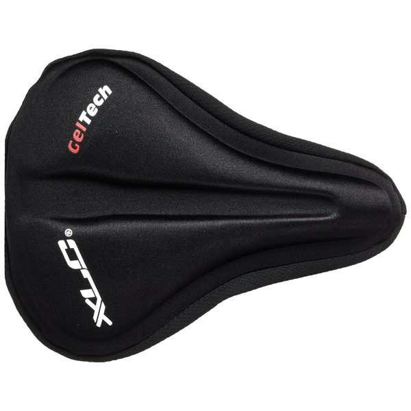 XLC Unisex – Erwachsene Sattelüberzug MTB/ATB SC-G02, Schwarz, One Size