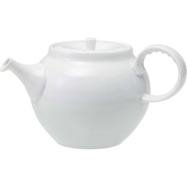 Saikai Pottery 20502 Hasami Ware Fukumine Pottery Teapot, Approx. 9.8 fl oz (275 ml), White, Made in Japan