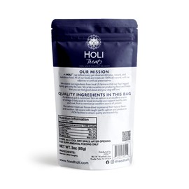 HOLI Wild Caught Salmon Single Ingredient Dog Treats - Made in USA Only –  Human-Grade Freeze Dried Pet Treats – Grain Free,Gluten Free, Soy Free – 100% All Natural