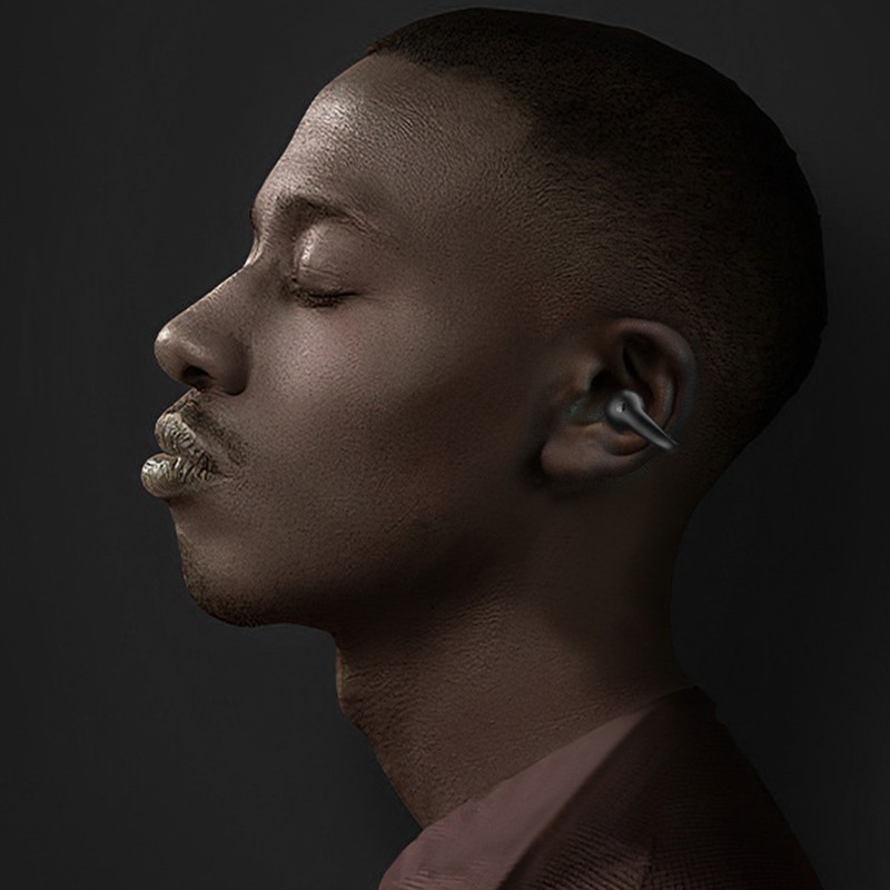 Bluetooth Earbuds Bone Conduction Open Ear Intelligent Digital Display Ergonomic