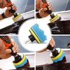 GOH DODD 33 Pieces 4 Inch Buffing Polishing Pads, Car