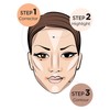 Ruby Kisses 3D Face Creator Cream Foundation & Concealer Palette,