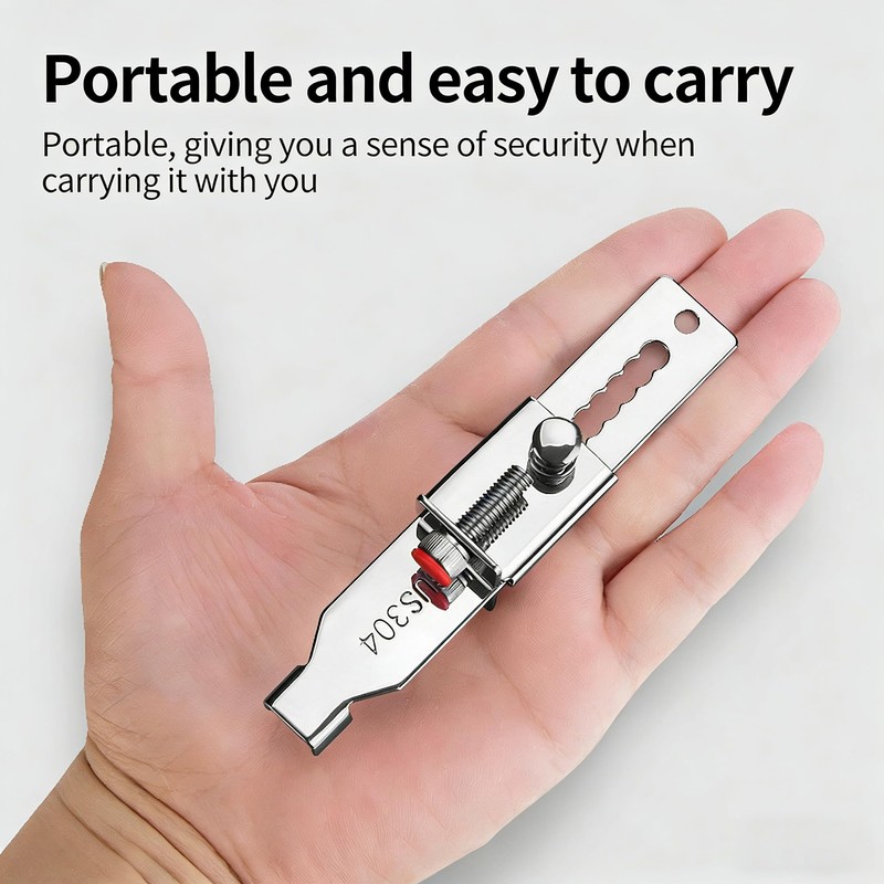 Portable Door Lock for Travel No Drill,Hotel Door Safety Locks