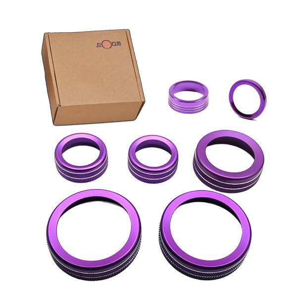 Jectam Air Conditioner Switch Button Knob Cover, Interior Car Accessories