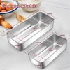 LIANYU Stainless Steel Loaf Pans Set of 3, Includes 1
