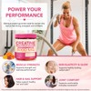 Creatine Monohydrate Gummies 5000MG with L-Taurine, BCAA, B12/6, 120 Count