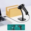 Barcode Scanner USB Wired 2.4G Wireless CMOS 1D 2D QR