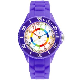 Alienwork Educational Kids Watch, Children's Watch for Boys, Girls, Time Learning, Waterproof 5 ATM, Bracelet