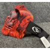 Global Vision Polypropylene Skull Mask Flame with Smoke Lens NWT