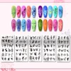 PH PandaHall 5 x Angel Fairy Nail Art Stencils, 120