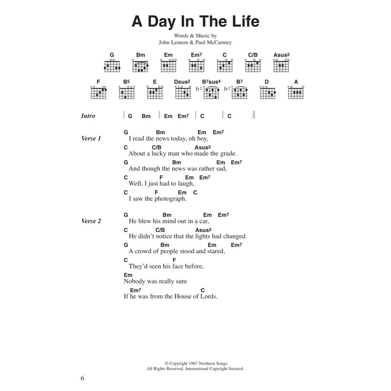 The Beatles Complete Chord Songbook (Lyrics and Chords)