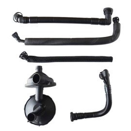 11617501566 PCV Valve Positive Crankcase Vent Valve Breather Hose Kit Compatible with E46 E39 E60 320i 323i 325 325i 325ci 328i 330i 330ci 330xi 525i 528i 530i # 11157532649 11611432559