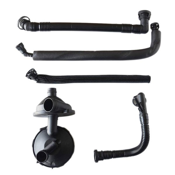 11617501566 PCV Valve Positive Crankcase Vent Valve Breather Hose Kit