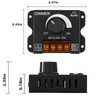 SUYOOULIN DC 12V-24V 30A LED PWM Dimming Controller Dimmer Switch,
