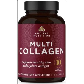 Ancient Nutrition Collagen Peptides Pills, Hydrolyzed Multi Collagen Supplement,