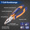 WISEPRO Combination Pliers, Multifunctional Tool with Side Cutters, Electrician's Pliers
