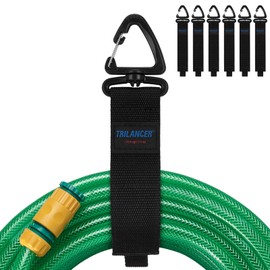 Trilancer Hook-and-Loop Storage Straps with Triangular Buckle to Hang on Walls, for Garage Organization and Storage, for Cables, Wires, Rope, Hoses, Tools of Home, Workshop, Studio, Shop（6L）