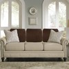 Foppla Sofa Headrest Cover 3 Pieces Soft Polyester Headrest Protector