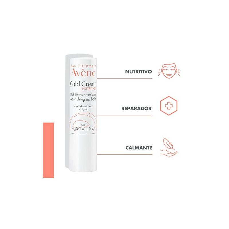 Avene Bálsamo Labial Protector, Todo Tipo De Piel, 4Gr