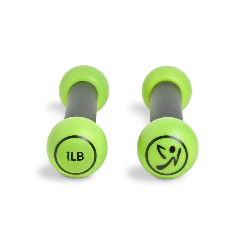 Zumba Toning Sticks 1 lb Weights Set of 2, 1