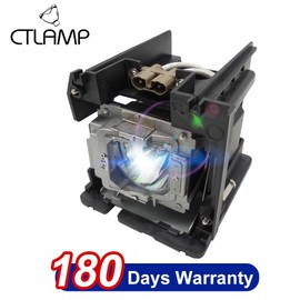 CTLAMP A+ Quality 5811118452-SVV Replacement Projector Lamp Bulb with Housing Compatible with Vivitek D5005 D5010 D5060 D5110W D5190 D5380U