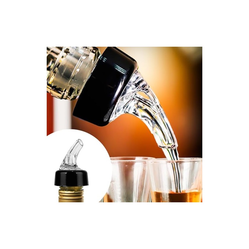 Measure Pourer Drinks Wine Cocktail Beverages Dispenser,Automatic Measured Bottle Pourer