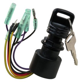 GRABOTE 87-17009A2 87-17009A5 Bote Ignition Key Switch for Mercury Outboard by Year Mercury Outboard 2010 1025312FL Remote Control-4000 Side Mount(Non Power Trim)