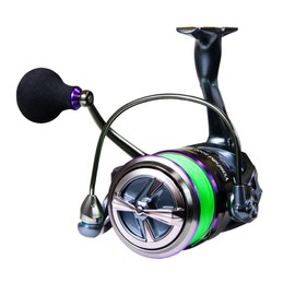 ORI-781213 Fishing Gear with PE Line, Large Spinning Reel, YOSHIKI XE5000, No. 3, 688.6 ft (200 m)