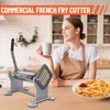 GarveeTech French Fry Cutter - Professional Manual Potato Cutter, Stainless