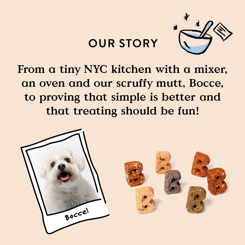 Bocce's Bakery Mud Pie Oh My Training Treats for Dogs,