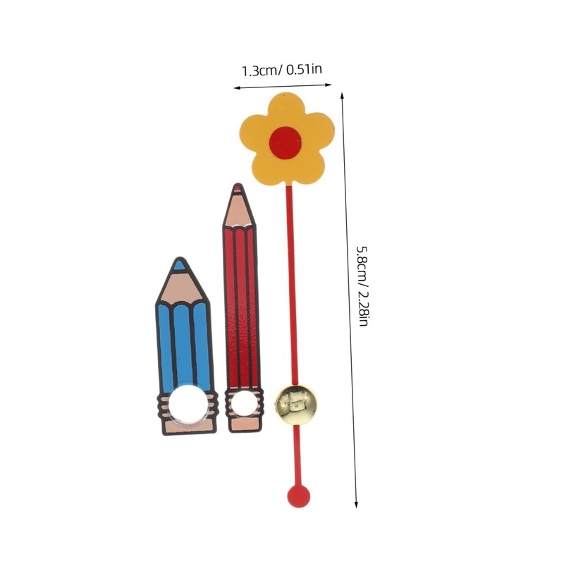 COHEALI 10 Sets Elegant Plastic Clock Hands Sturdy DIY Clock