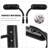 goodfitment - Black Oval Shape Motorcycle Mirrors,Upgrade Rearview Motorcycle Mirrors