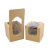 Spec101 Mini Cupcake Holders - 50 Pk Individual Cupcake Boxes