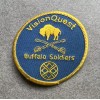 3” Vision Quest Buffalo Soldiers Patch, Iron Or Sew On.